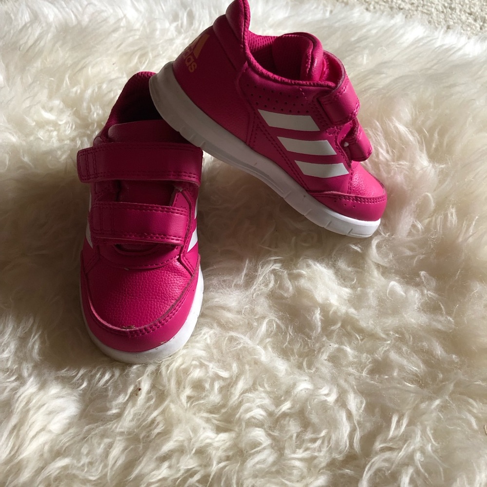 Pink Adidas ortho light sneakers toddler size 8